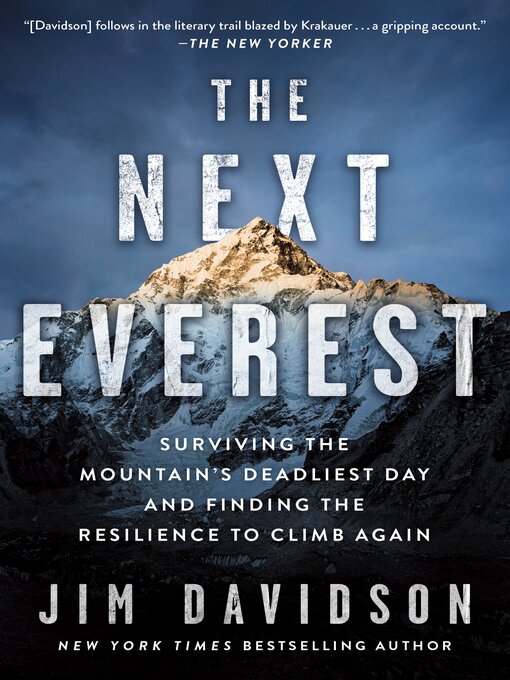 Title details for The Next Everest by Jim Davidson - Available